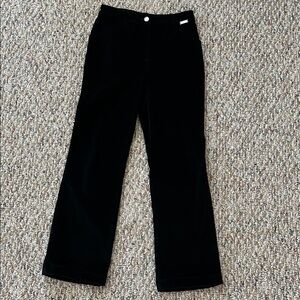 Black Velvet Pants